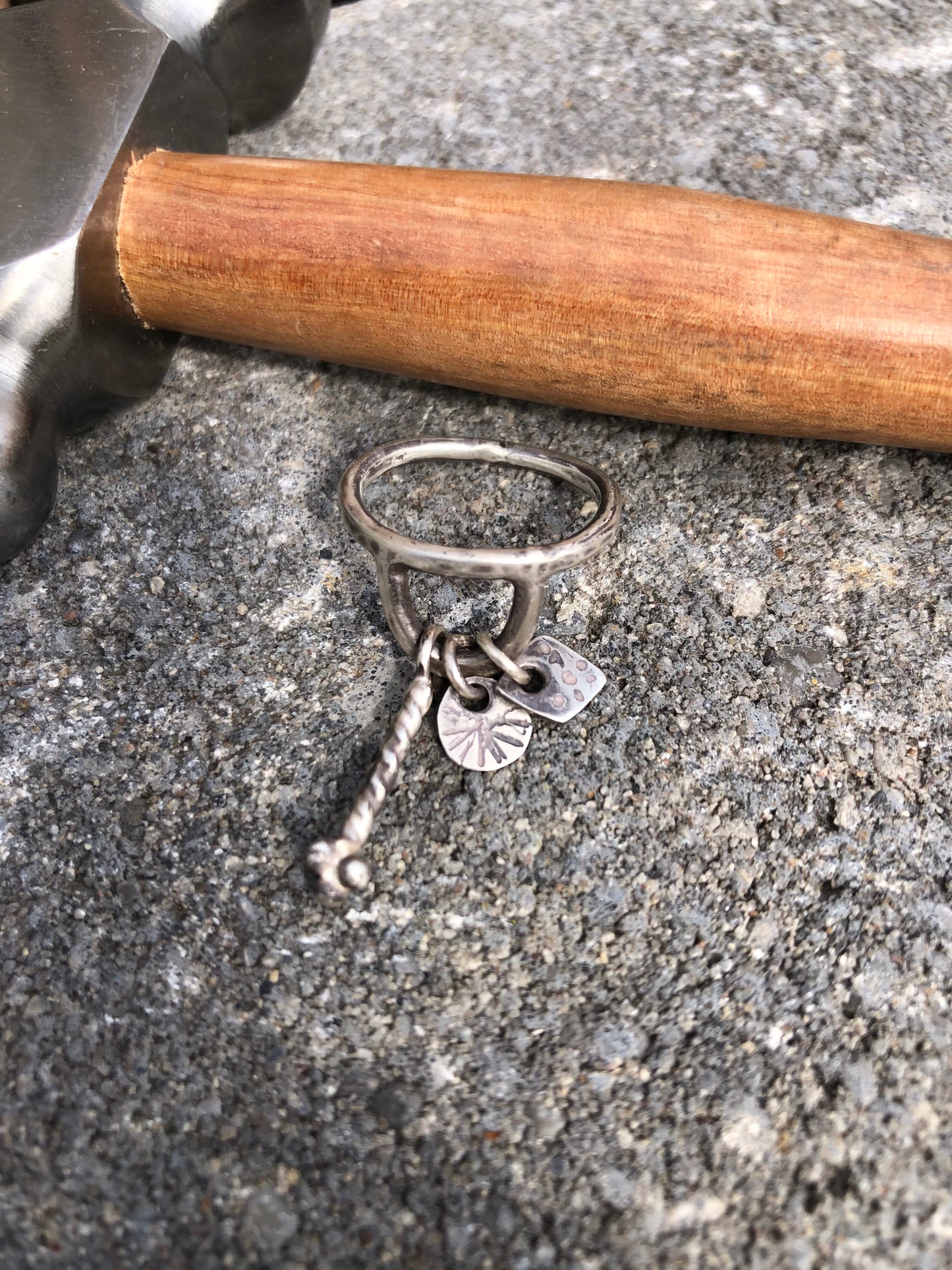 Flutter Charm Ring