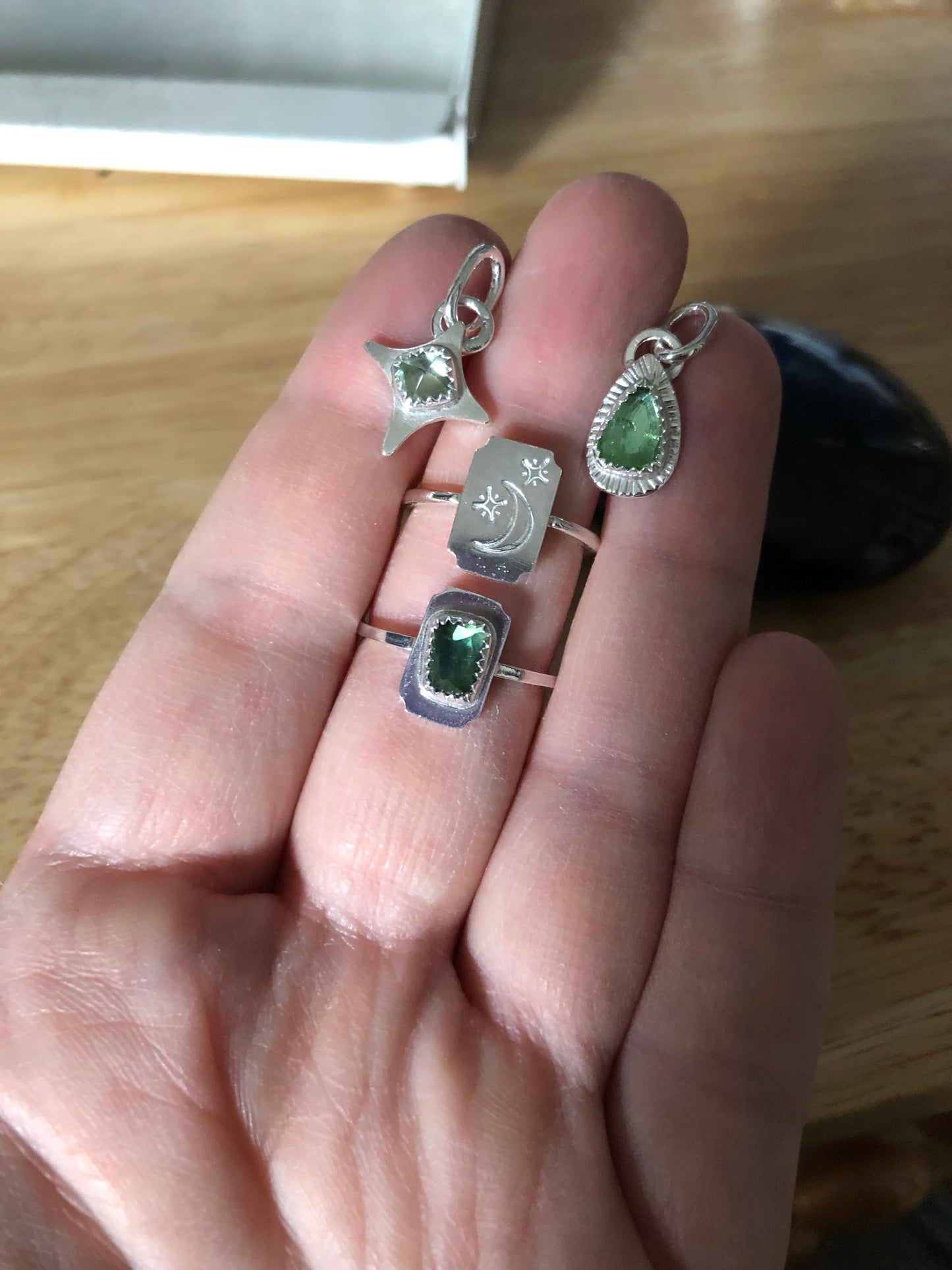 Celestial Tablet Ring Size 6 1/2 - 7
